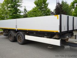 Krone construction trailer / Flatbed 18 pallet