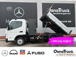 MITSUBISHI 3C15 Hinterkipper + Box Klima,AHK 3,5t,Diff.-Sp.