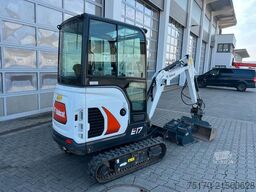Bobcat E17 / MS01 / nur 57h! / 2023 / Löffelpaket