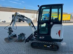 Bobcat E17 / MS01 / nur 57h! / 2023 / Löffelpaket