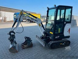Bobcat E17 / MS01 / nur 57h! / 2023 / Löffelpaket