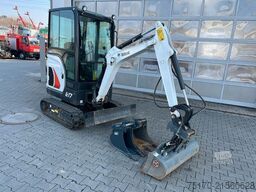 Bobcat E17 / MS01 / nur 57h! / 2023 / Löffelpaket