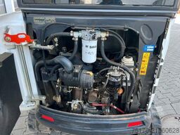 Bobcat E17 / MS01 / nur 57h! / 2023 / Löffelpaket