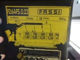 FIAT Ducato Maxi Doka Pritsche Fassi Ladekran