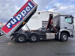 MERCEDES-BENZ Arocs 4 6x4 Dreiseitenkipper mit Ladekran