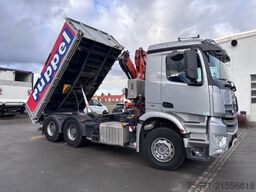 MERCEDES-BENZ Arocs 4 6x4 Dreiseitenkipper mit Ladekran