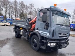 IVECO IVECO 150E28 Meiller Dreiseitenkipper Ladekran
