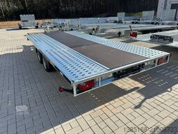 Martz  2,7t  4,5m mit Seilwinde Auto Anhänger Trailer KFZ Transporter