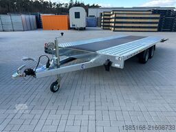 Martz  2,7t  4,5m mit Seilwinde Auto Anhänger Trailer KFZ Transporter