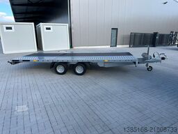 Martz  2,7t  4,5m mit Seilwinde Auto Anhänger Trailer KFZ Transporter