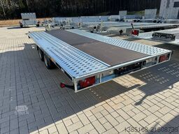 Martz 2,7t 4,5m mit Seilwinde Auto Anhänger Trailer KFZ Transporter