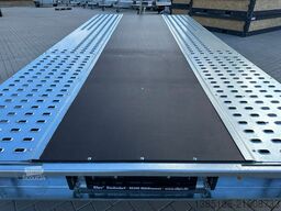 Martz 2,7t 4,5m mit Seilwinde Auto Anhänger Trailer KFZ Transporter