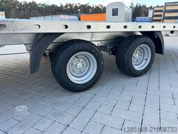 Martz  2,7t  4,5m mit Seilwinde Auto Anhänger Trailer KFZ Transporter
