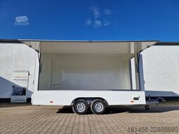 trailershop Aero Retro Verkaufsanhänger Leerwagen für diy Ausbau 420x200x230cm sofort