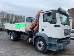 MAN TGM 18.240PS 4x2 3.S-Kipper mit Kran
