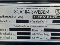 Scania R480 SZM  E6 Blatt/Luft G.Haus/Hochdach