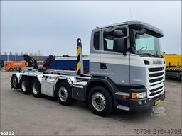 Scania G 490 10x4 Euro 6 Retarder Hiab 26 Ton haakarms...