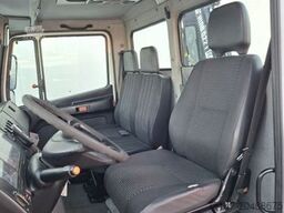 MERCEDES-BENZ 618D Vario 3 Sitzer Pritsche mit Kran HIAB 022T
