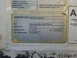 SCHMITZ CARGOBULL BDF Tiefkühlkoffer Doppelstock Thermo King