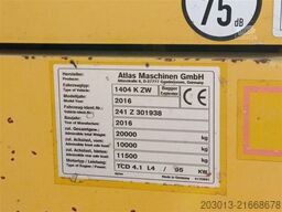 ATLAS 1404K ZW 4x4 ZW RAIL Zweiwegebagger + Anbauteile