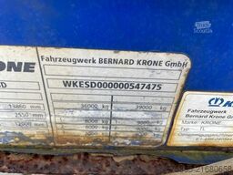 Krone SD 3-Axle Mega / BPW Axles / NL Trailer