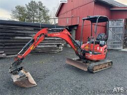 Kubota U17-3a Mini Excavator with 4 Buckets, Ripper, and