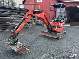Kubota U17-3a Mini Excavator with 4 Buckets, Ripper, and