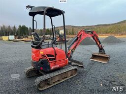 Kubota U17-3a Mini Excavator with 4 Buckets, Ripper, and