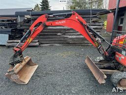 Kubota U17-3a Mini Excavator with 4 Buckets, Ripper, and
