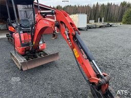 Kubota U17-3a Mini Excavator with 4 Buckets, Ripper, and