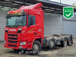 Scania R650 R 8X4 8x4 chassis Retarder Big-Axle semi A...