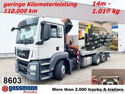 MAN TGS 26.360/400 6x2-4 BL, Lenk-/Lift, Kran Atlas AK