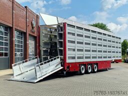Overige Montull 5 deck livestock trailer - Water & Vent...