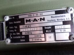 MAN MAN 7 To KAT Meiler Kipper  6x6 BW  KAT 1 Winde