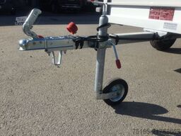 KOCH U4 + Alu-Bordwandaufsatz Kastenanhänger ungebrem