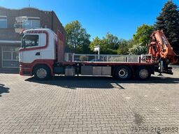 SCANIA R520 V8 Pritsche+ ATLAS 390 Kran +Lift-Lenkachse