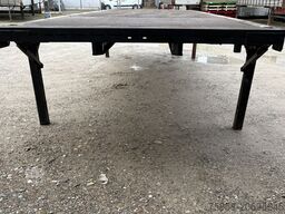 Krone 7,82m Baustoff Brücken Zurringe Kranbar