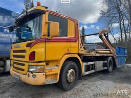 Sistema di bracci a portale Scania P270 4x2 Skip Loader Truck
