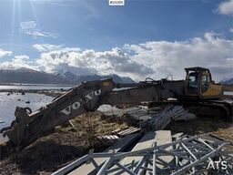 Escavatore cingolato Volvo EC460LC excavator w/ 2 buckets and long boom