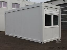 20 ft. Bürocontainer, gebraucht mit Toilette und Pantry