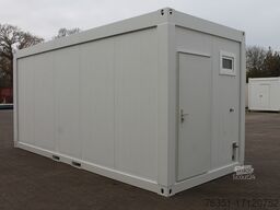 20 ft. Bürocontainer, gebraucht mit Toilette und Pantry