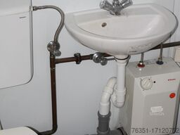 20 ft. Bürocontainer, gebraucht mit Toilette und Pantry