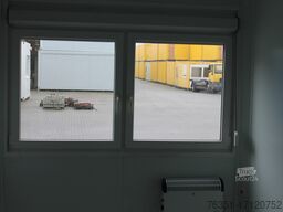 20 ft. Bürocontainer, gebraucht mit Toilette und Pantry