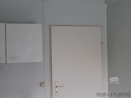 20 ft. Bürocontainer, gebraucht mit Toilette und Pantry
