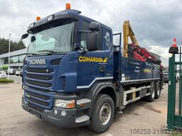 Scania G480 6x4 PRITSCHE + KRAN (31m) HMF 4720 K7 + JI...