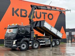 Ανατρεπόμενο όχημα με γερανό Volvo FM 460 8x2*6 PK 26002 + JIB / BOX L=5556 mm