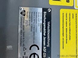 Jansen AGF-220 Böschungsmulcher  Mulcher