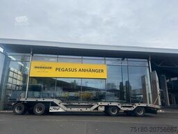 FLIEGL VTS 400 Tieflader 4 Achs Rampen Radmulden