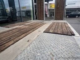 FLIEGL VTS 400 Tieflader 4 Achs Rampen Radmulden