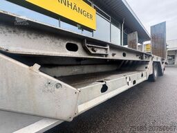 FLIEGL VTS 400 Tieflader 4 Achs Rampen Radmulden